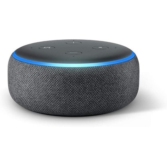 NEW Echo Dot (3rd Gen) - Smart speaker with Alexa - Charcoal - Picture 2 of 9